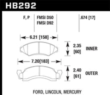 Load image into Gallery viewer, Hawk Super Duty Street Brake Pads