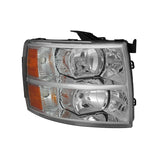 xTune Chevy Silverado 07-13 Crystal Headlights Right HD-JH-CS07-OEM-R