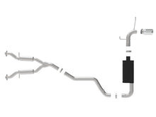 Load image into Gallery viewer, aFe Large Bore HD 3in 304 SS Cat-Back Exhaust w/ Polished Tips 14-19 Jeep Grand Cherokee V6-3.6L