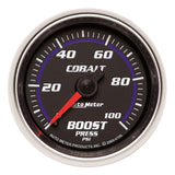 Autometer Cobalt 52mm 0-100psi Mechanical Boost Gauge