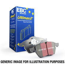 Load image into Gallery viewer, EBC 93-96 Volkswagen Eurovan 2.5L Vented Rotors Ultimax2 Front Brake Pads