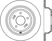 Load image into Gallery viewer, StopTech Sport Slot 10-16 Hyundai Genesis Slotted Rear Right CRYO Rotor