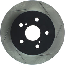 Load image into Gallery viewer, StopTech 15-16 Nissan NX200T / NX300H Slotted Rear Left Sport Brake Rotor