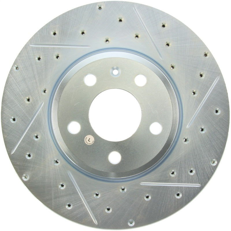 StopTech Select Sport Drilled & Slotted Rotor - Front Left