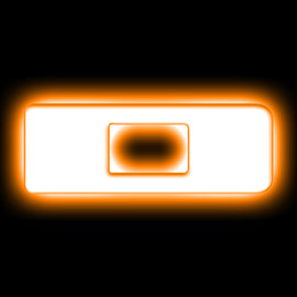 ORACLE Lighting Universal Illuminated LED Letter Badges - Matte Wht Surface Finish - D