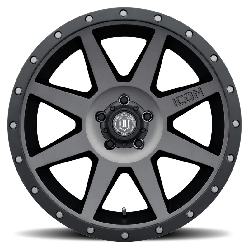 ICON Rebound 20x9 6x5.5 0mm Offset 5in BS Titanium Wheel