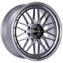BBS LM 19x9 5x120 ET27 Diamond Black Center / Diamond Cut Lip Wheel -82mm PFS/Clip Required