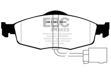 Load image into Gallery viewer, EBC 95-00 Ford Contour 2.0 Yellowstuff Front Brake Pads