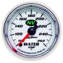 Load image into Gallery viewer, Autometer NV 2-1/16in 100-260 Deg F Stepper Motor Water Temp Gauge