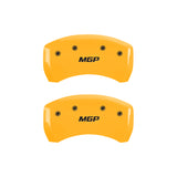 MGP Rear set 2 Caliper Covers Engraved Rear S197/Bar & Pony Yellow finish black ch