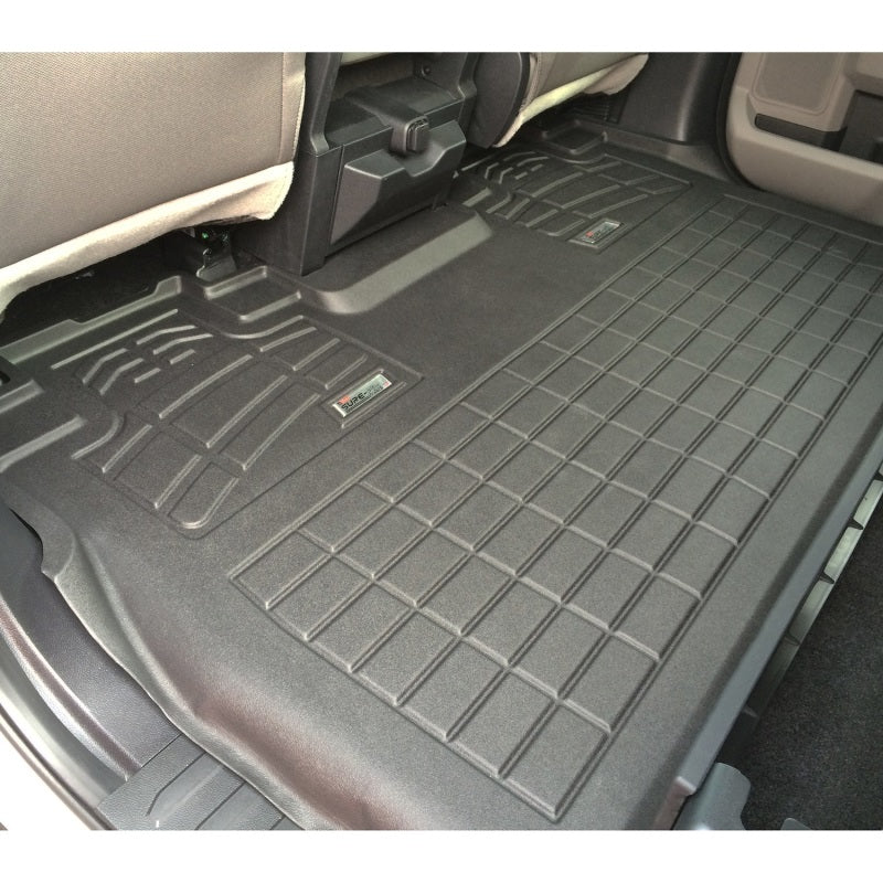 Westin 2015-2018 Ford F-150 SuperCrew Wade Sure-Fit Floor Liners 2nd Row - Black
