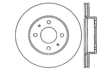 Load image into Gallery viewer, StopTech 95-99 Nissan 200SX / 98-99 Sentra (Exc Wagon) Slotted &amp; Drilled Left Front Rotor