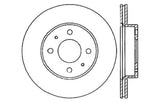 StopTech 95-99 Nissan 200SX / 98-99 Sentra (Exc Wagon) Slotted & Drilled Left Front Rotor