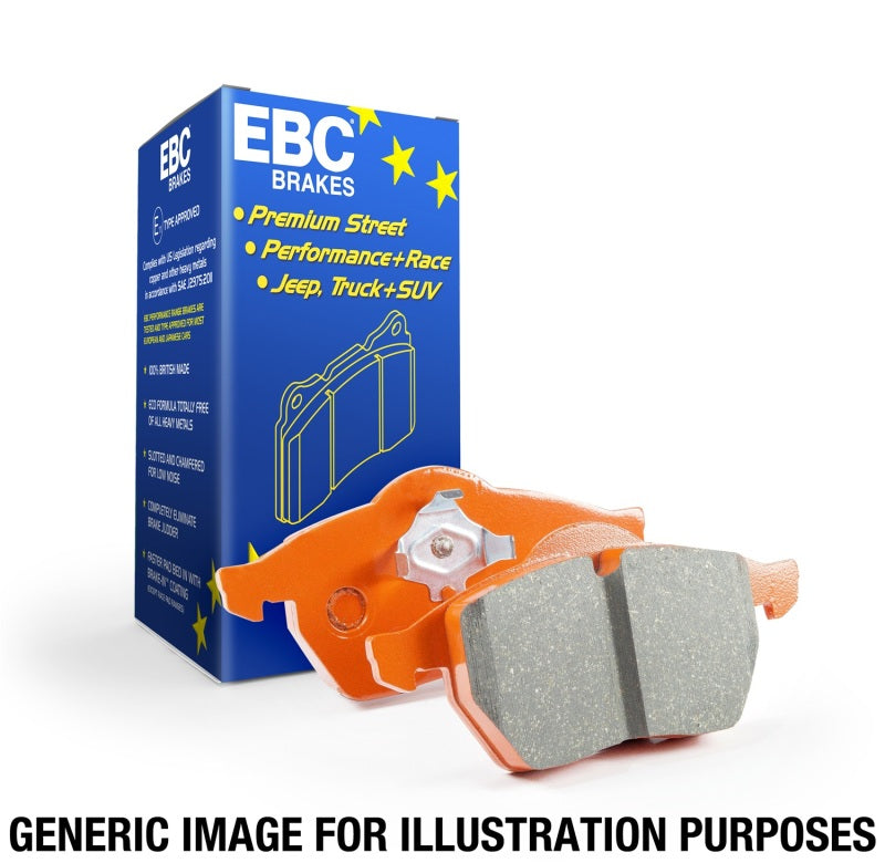 EBC Wilwood Superlite 4 Piston Caliper Orangestuff Brake Pads - 20mm Thick