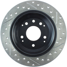 Load image into Gallery viewer, StopTech Power Slot 91-95 Acura Legend / 95-98 Honda Odyssey Right Rear Drilled &amp; Slotted Rotor