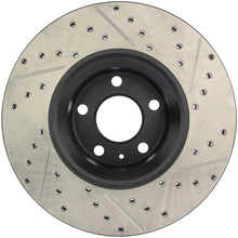 Load image into Gallery viewer, StopTech 05-10 Audi A6 (Not Quattro) / 05-08 A6 Quattro 3.2L Slotted &amp; Drilled Right Front Rotor