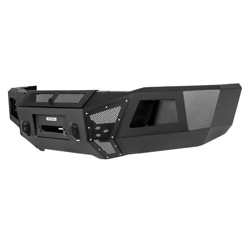 Go Rhino 15-19 Chevrolet Silverado 2500HD/3500HD BR11 Front Bumper Replacement - Tex. Black - GTR Auto