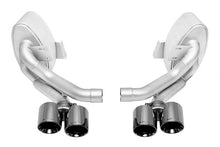Load image into Gallery viewer, SOUL 09-11 Porsche 997.2 Carrera Sport Side Mufflers - Black Chrome Tips