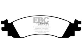 EBC 06-10 Ford Explorer 4.0 2WD Greenstuff Front Brake Pads