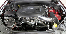 Load image into Gallery viewer, Spectre 16-18 Jeep Grand Cherokee V6-3.6L F/I Air Intake Kit - Polished w/Red Filter