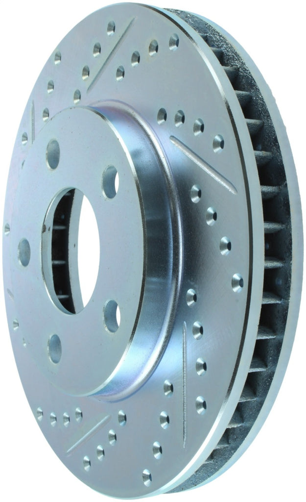 StopTech Select Sport 97-03 Pontiac Grand Prix Slotted and Drilled Right Front Rotor