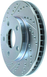 StopTech Select Sport 97-03 Pontiac Grand Prix Slotted and Drilled Right Front Rotor