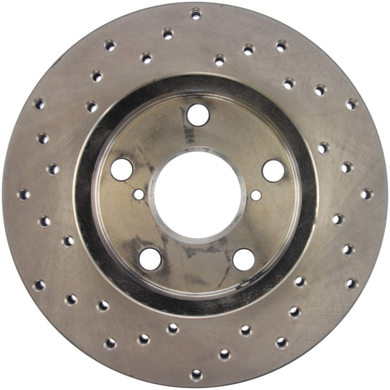 StopTech 90-95 Toyota MR2/MR2 Spyder (Exc Turbo)/90-91 MR2 Turbo Drilled Front Left Rotor