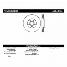 Load image into Gallery viewer, Stoptech 03-05 SRT-4 Front CRYO-STOP Rotor