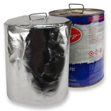 Load image into Gallery viewer, DEI Reflective Fuel Can Cover 5 Gallon Metal - Round
