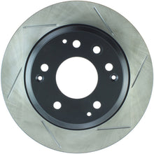 Load image into Gallery viewer, StopTech Power Slot 91-95 Acura Legend / 96-98 RL / 95-98 Honda Odyssey Left Rear Slotted Rotor