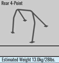 Load image into Gallery viewer, Cusco Safety 21 4PT 2-Passenger Black Steel Roll Cage 18+ Honda Civic Type-R / 17+ 5-Door Hatchback