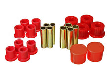 Load image into Gallery viewer, Energy Suspension 98-11 Ford Ranger 2/4WD Rear Leaf Spring Bushing Set - Red