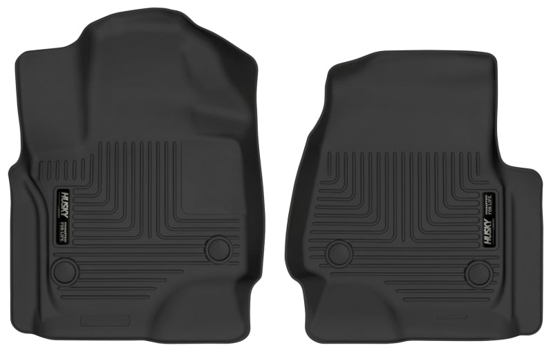 Husky Liners 18-22 Ford Expedition / 18-19 Lincoln Navigator X-Act Contour Black Front Floor Liners - GTR Auto