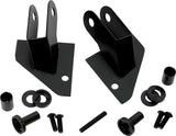 Kentrol 87-95 Jeep Wrangler YJ Mirror Relocation Bracket Pair - Powdercoat Black