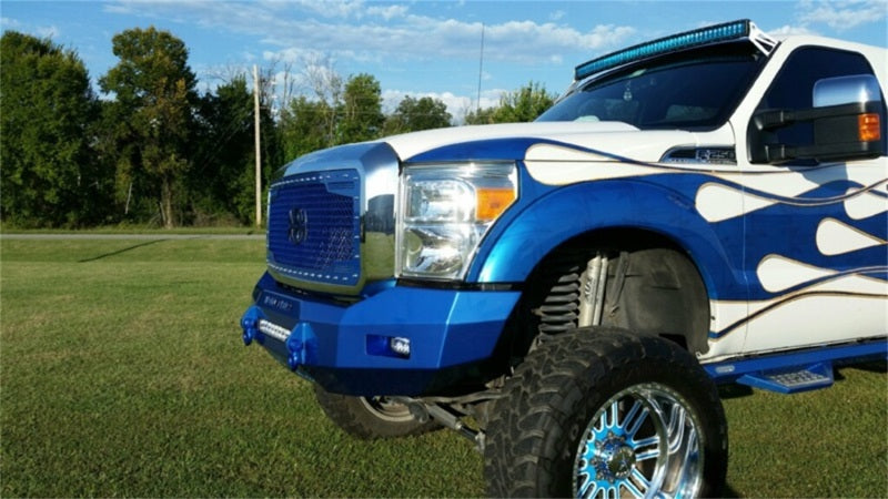 Iron Cross 08-10 Ford F-250/350 Super Duty Low Profile Front Bumper - Gloss Black