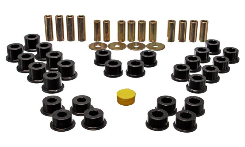 Energy Suspension 90-97 Mazda Miata Black Rear Control Arm Bushing Set - GTR Auto