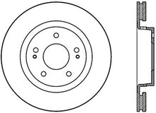 Load image into Gallery viewer, StopTech Power Slot 05-06 Mitsubishi Outlander Front Cryo Slotted Rotor - Left