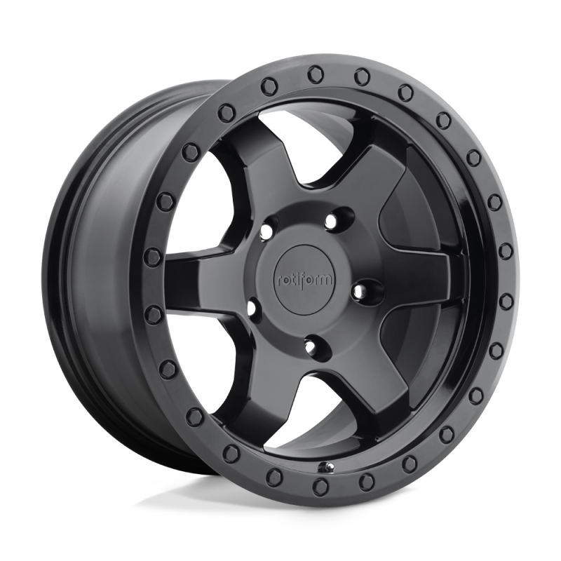 Rotiform R151 SIX-OR Wheel 17x9 5x127 1 Offset - Matte Black