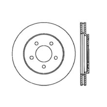 Load image into Gallery viewer, Stoptech 91-02 Dodge Caravan / Chrysler Town &amp; Country Front Ultra-Premium CRYO-STOP Rotor