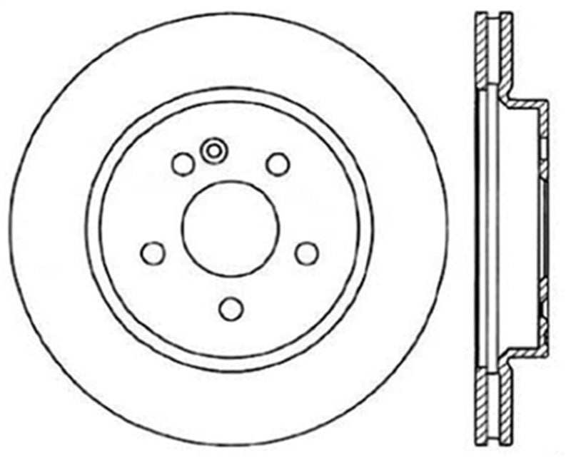 StopTech Drilled Sport Brake Rotor