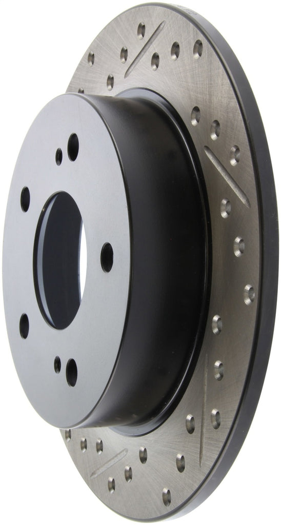 StopTech 02/94-98 Nissan 240SX SportStop Slotted & Drilled Rear Right Rotor