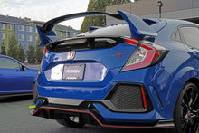 Load image into Gallery viewer, PERRIN 17-21 Honda Civic Si/Type R/Touring/Hatchback Tow Hook Kit Rear - Neon Yellow