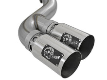 Load image into Gallery viewer, aFe Rebel XD 4in SS Down-Pipe Back Exhaust w/Dual Polished Tips 17-18 Ford Diesel Trucks V8-6.7L(td)