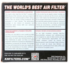 Load image into Gallery viewer, K&amp;N Universal Air Filter 1-13/16in FLG / 3in Bottom / 2in Top / 3in Height