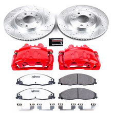 Load image into Gallery viewer, Power Stop 03-07 Cadillac CTS Front Z26 Street Warrior Brake Kit w/Calipers