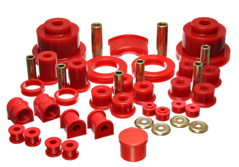 Energy Suspension 04 Pontiac GTO Red Hyper-flex Master Bushing Set - GTR Auto