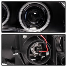 Load image into Gallery viewer, Spyder BMW X5 E53 2004-2006 Projector Halogen Model- DRL LED CCFL Halo Blk PRO-YD-BMWX503-CCFL-BK