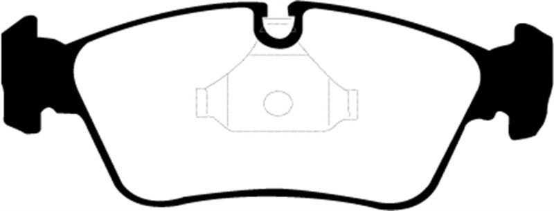 EBC 99-02 BMW Z3 2.5 Greenstuff Front Brake Pads