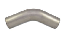 Load image into Gallery viewer, Vibrant 2.5in. O.D. Titanium 45 Degree Mandrel Bend Tube / 3in. CLR