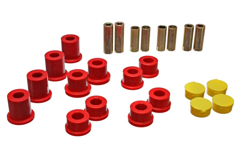 Energy Suspension 90-97 Mazda Miata Red Front Control Arm Bushing Set - GTR Auto
